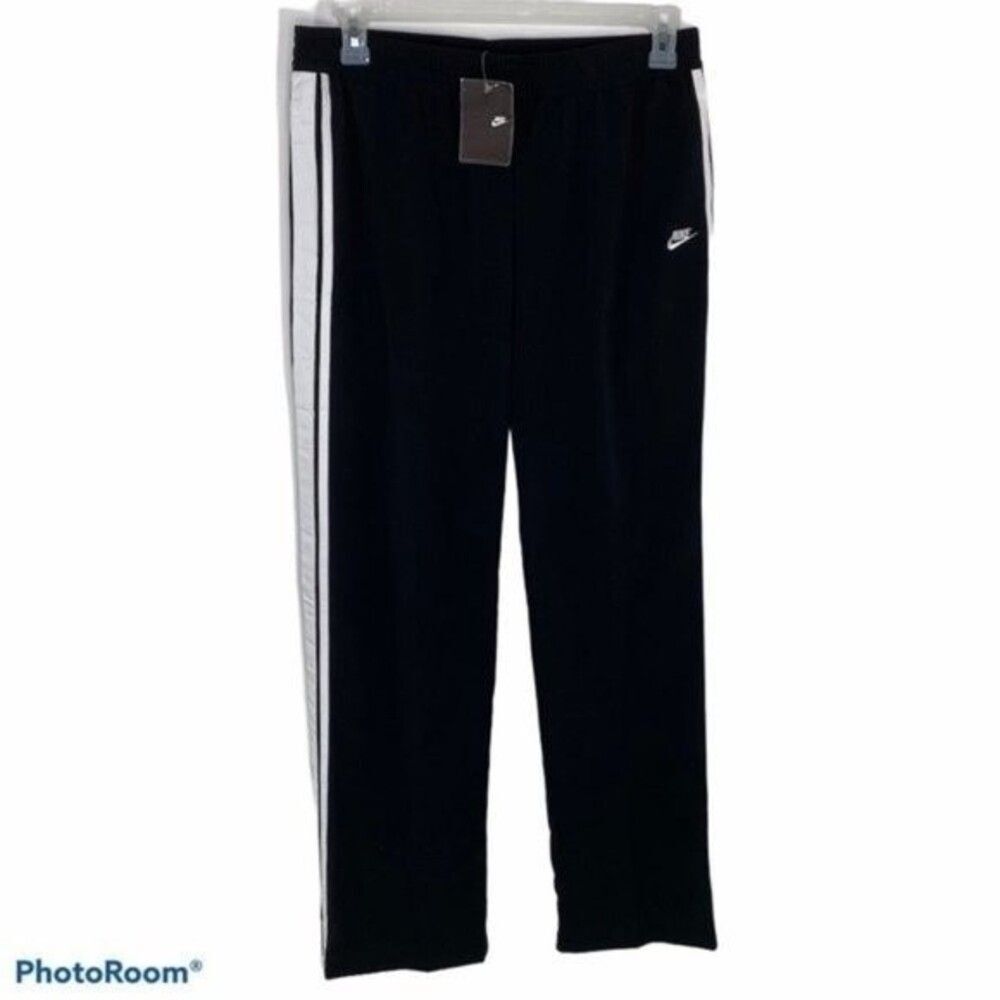 NEW Nike Track Pants Med Black & White